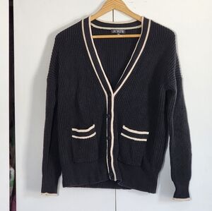 J. Crew Black Crewneck Sweater